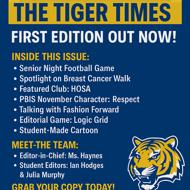 The Tiger Times - The Official Newspaper of Martin County High School