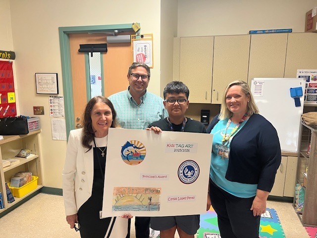 PSE Kids Tag Art winner