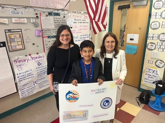 WES Kids Tag Art winner