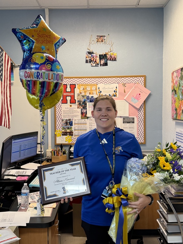 Allison Howard - 2026-2027 MCHS Teacher of the Year