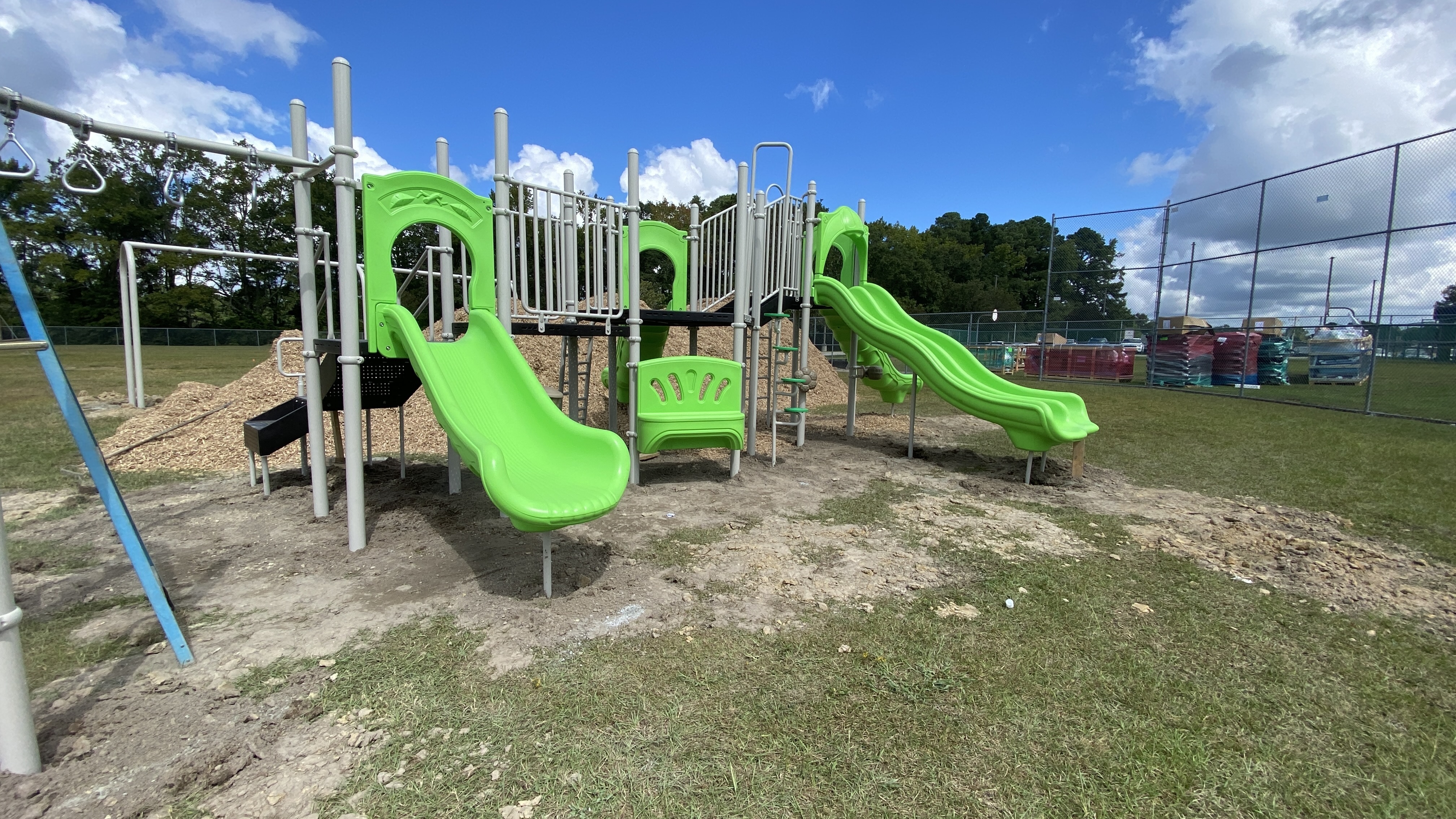 New Playgrounds with Inclusive Features | Jamesville Elementary