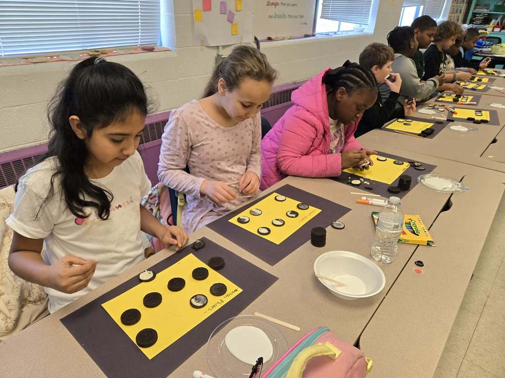 Learning about moon phases.