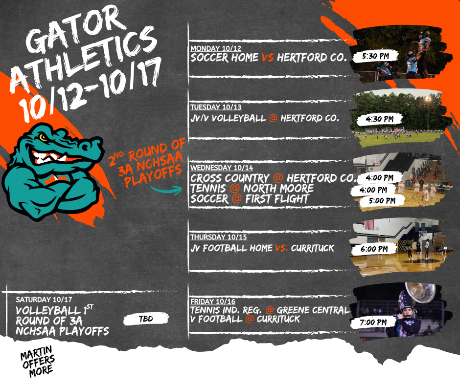 Gator Athletics: 10/12 - 10/17
