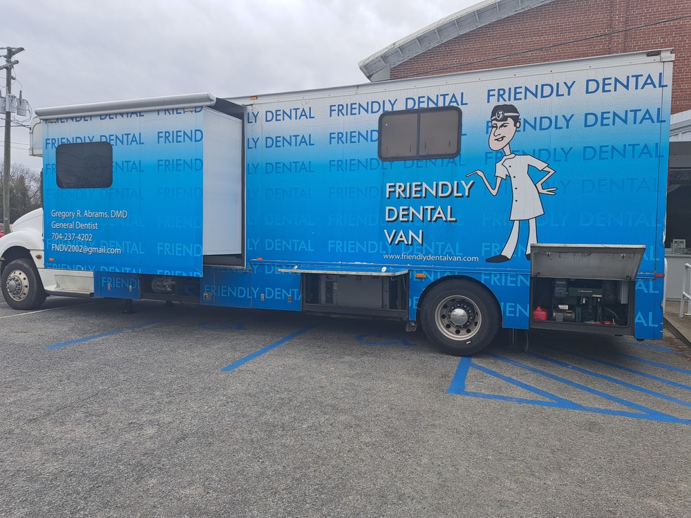 The Dental Van is at EJ Hayes.