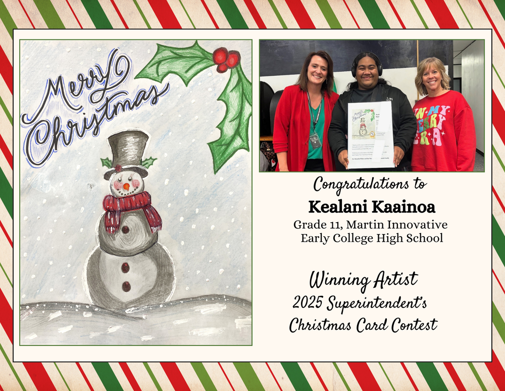 Christmas Card Winner