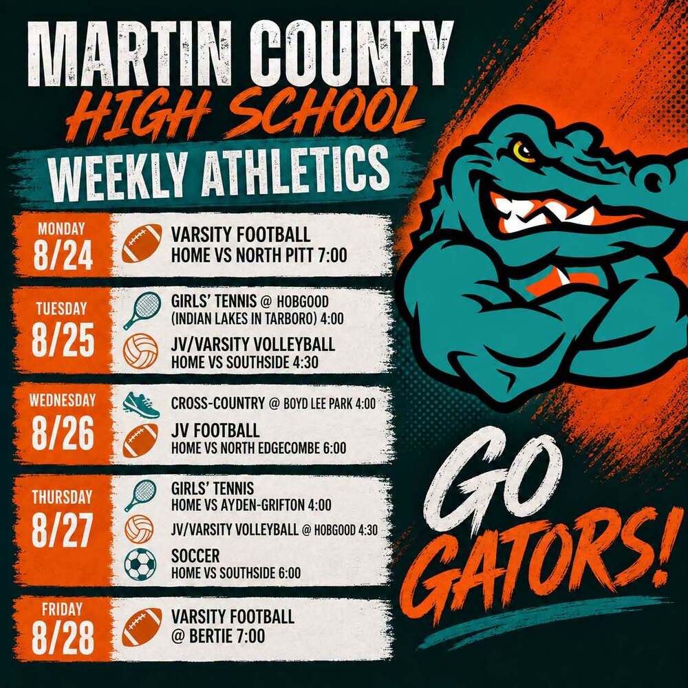 Weekly Athletics: 8/24-8/28
