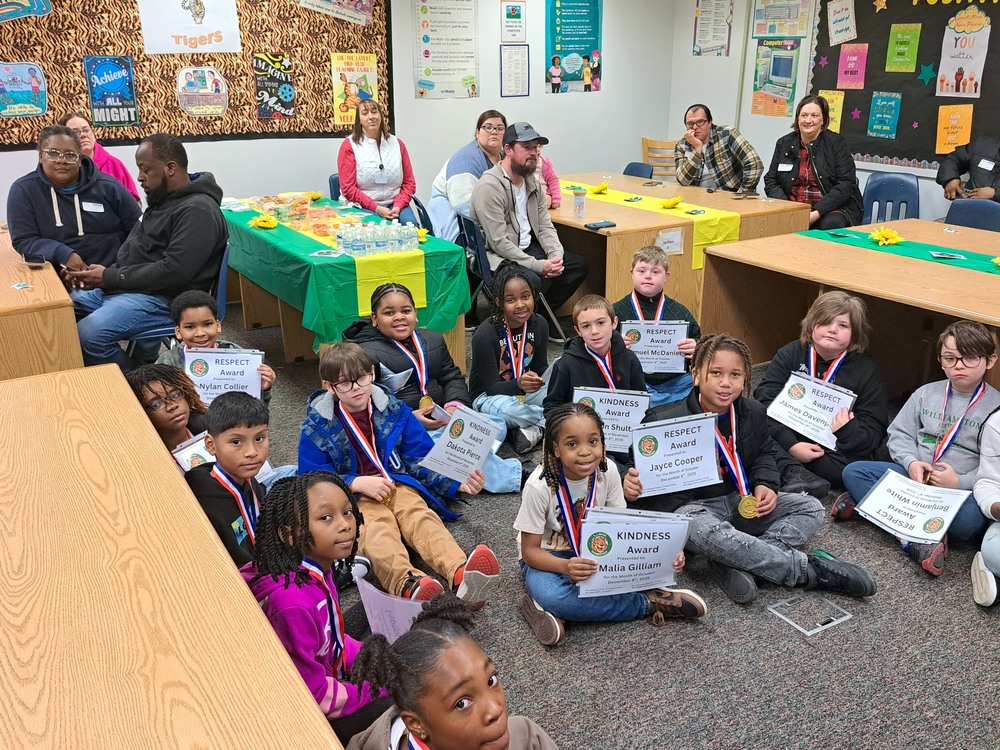 EJ Hayes winners of November Character Awards at EJ Hayes.