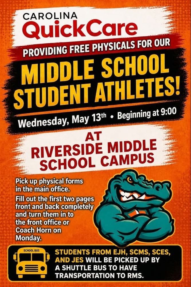Free Physicals for Middle School Students