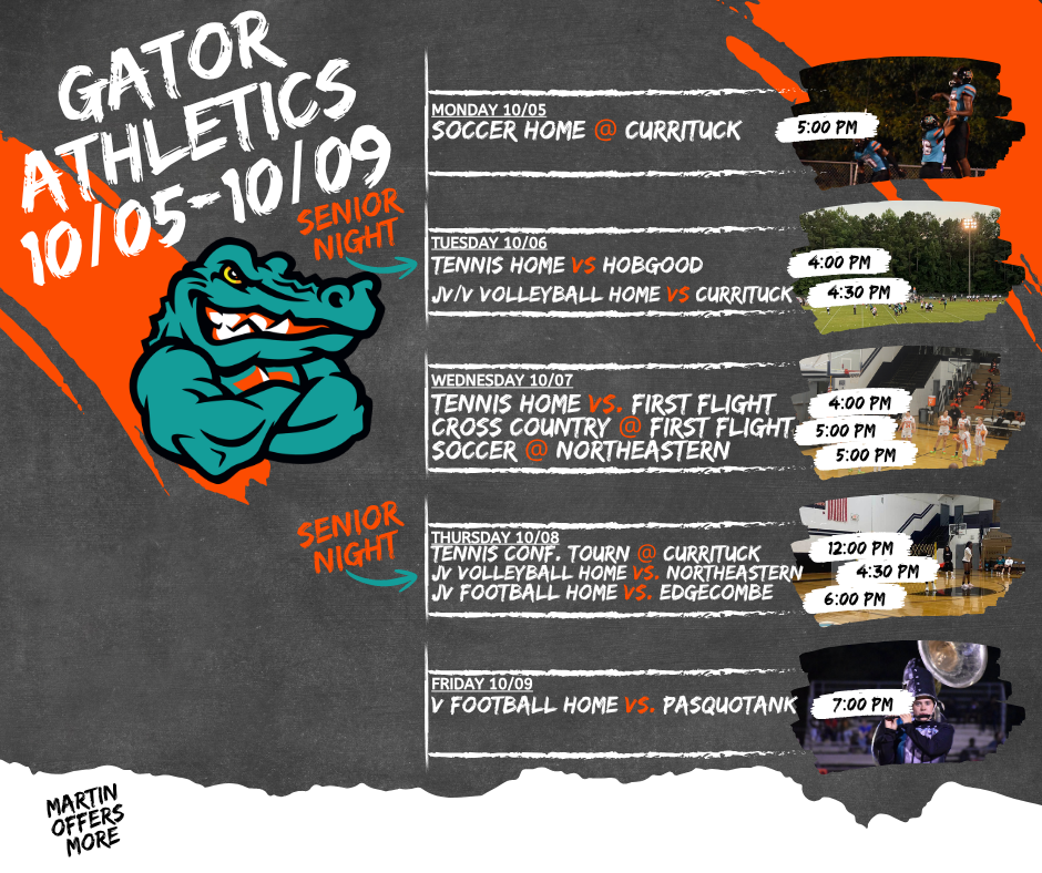 Gator Athletics: 10/05 - 10/09