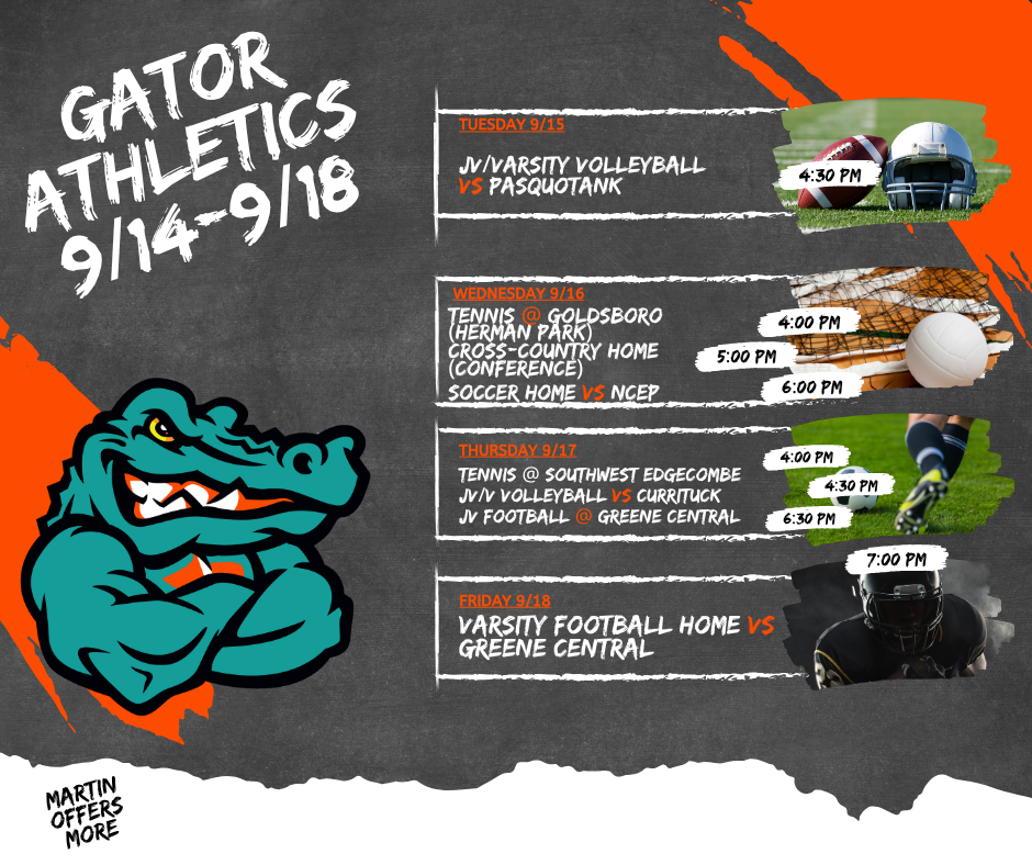 Gator Athletics: 9/14 - 9/18