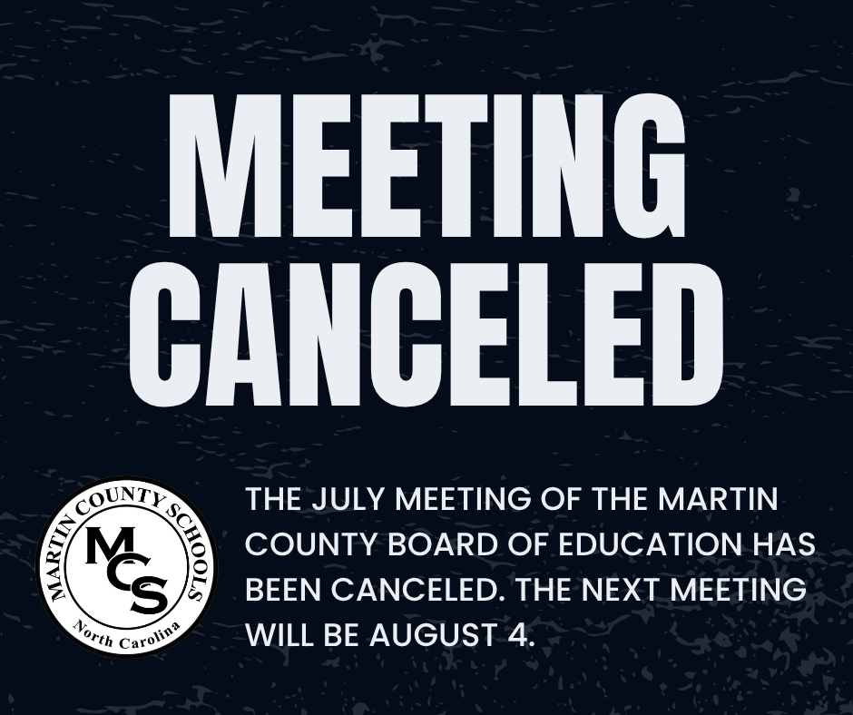 Meeting Canceled