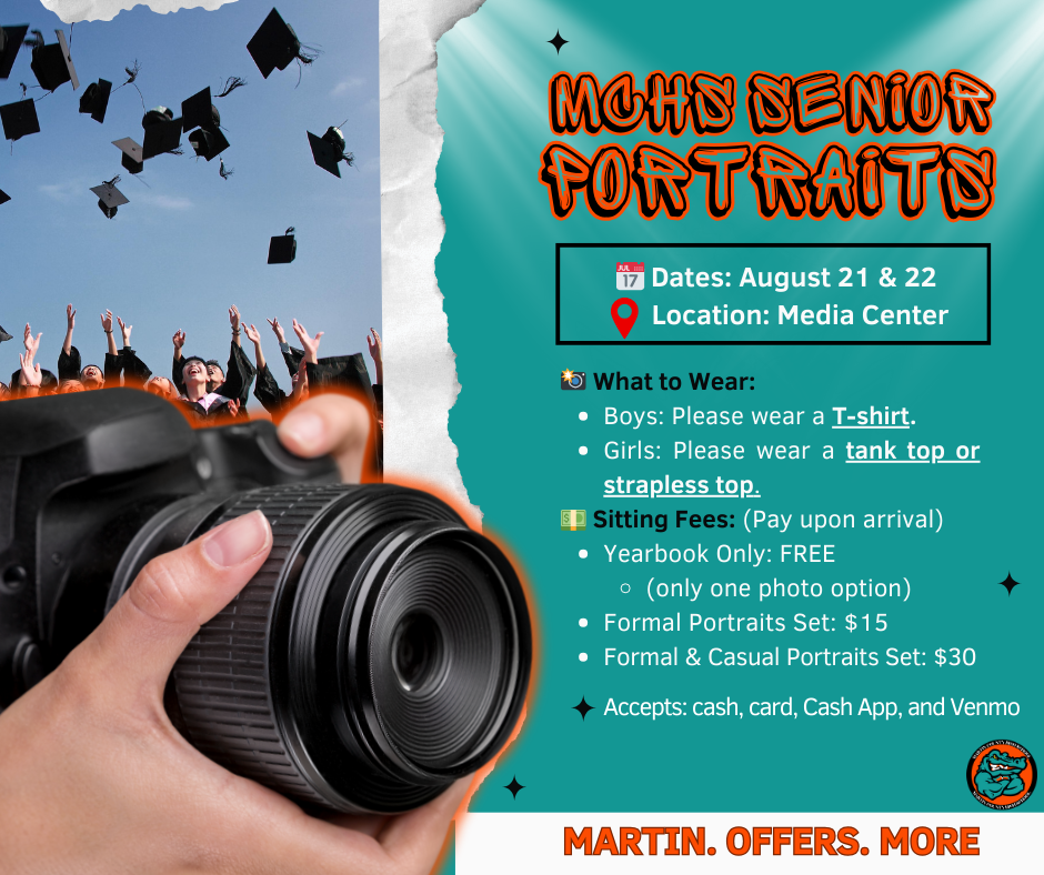 Senior Portrait Reminder
