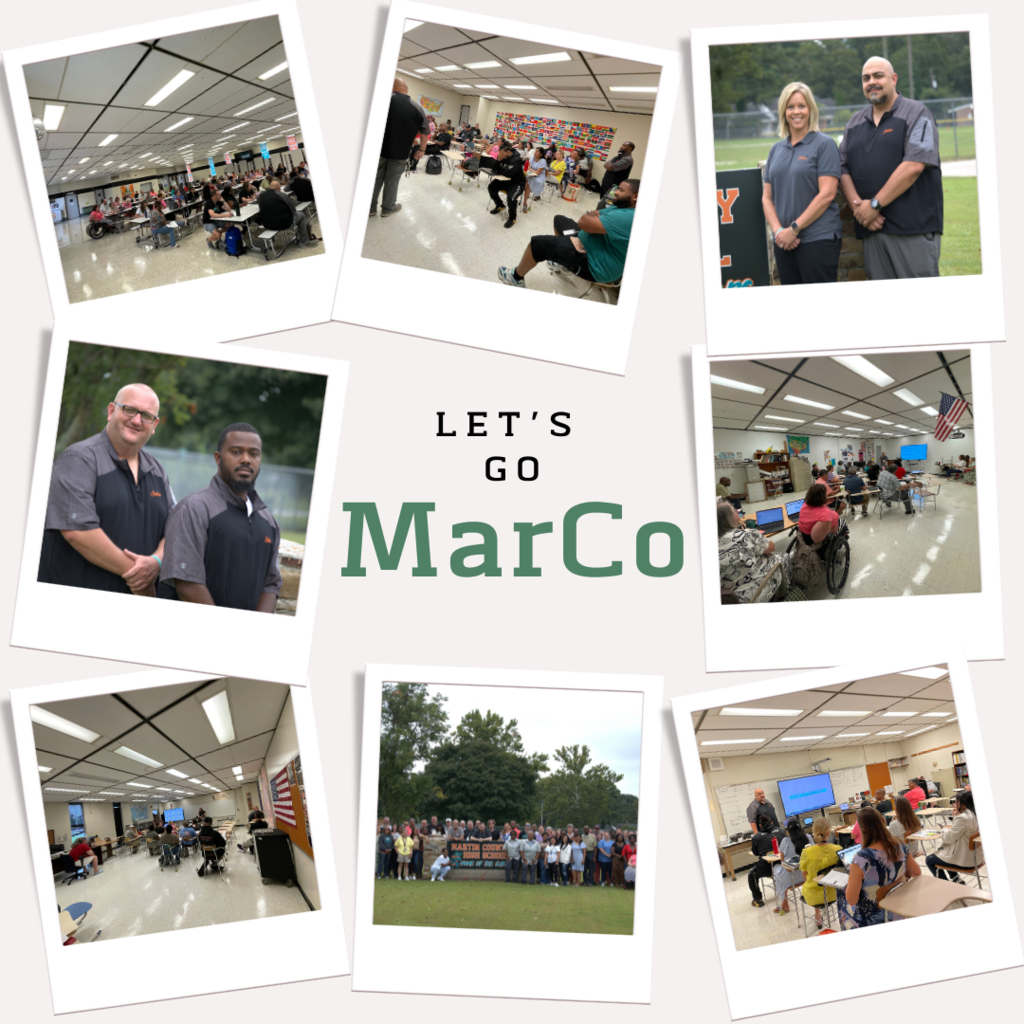 Collage of images for back to school.