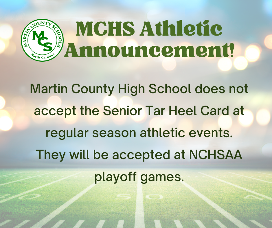 Athletic Announcement