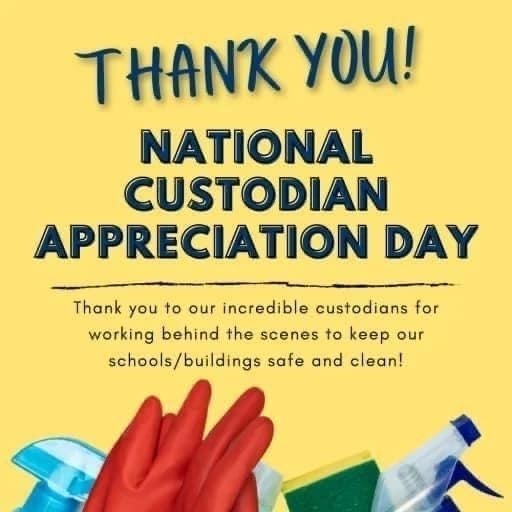 National Custodian Appreciation Day