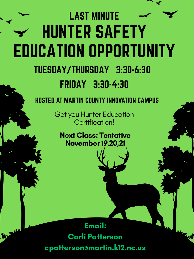 Hunter Safety Education Opportunity