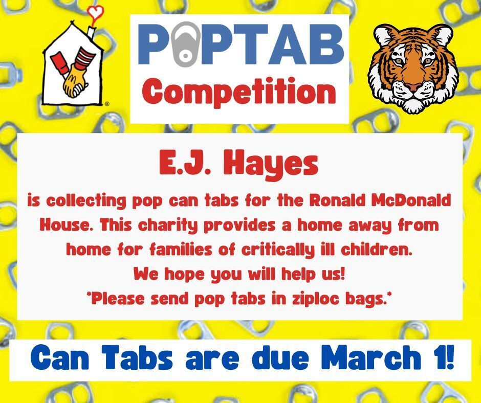 Pop Tab Competition flyer