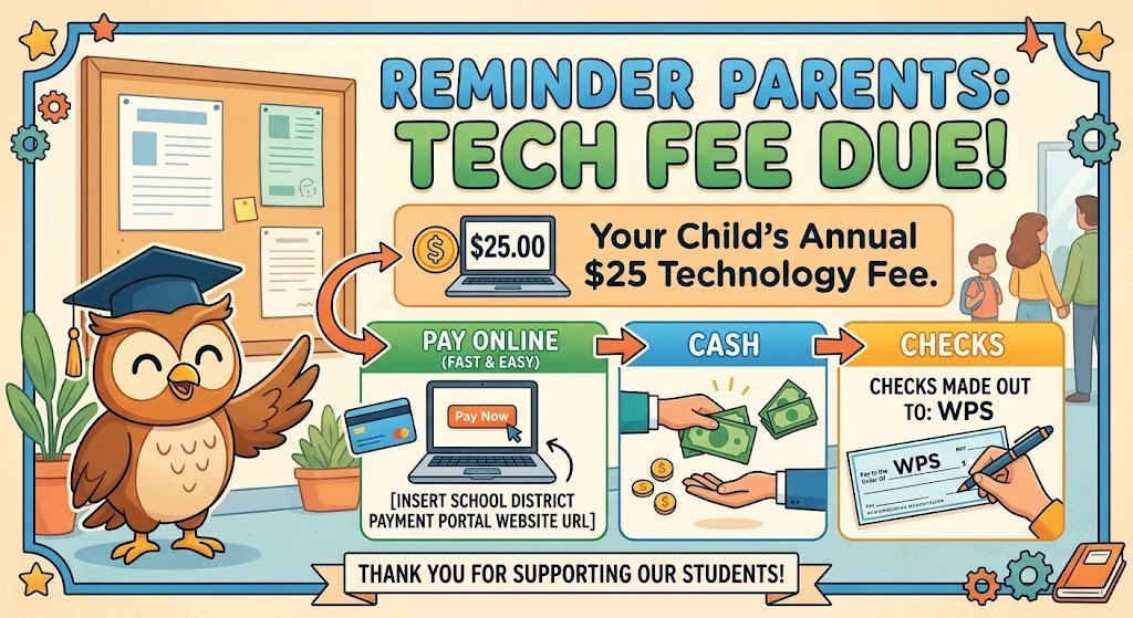 Tech Fee Reminder