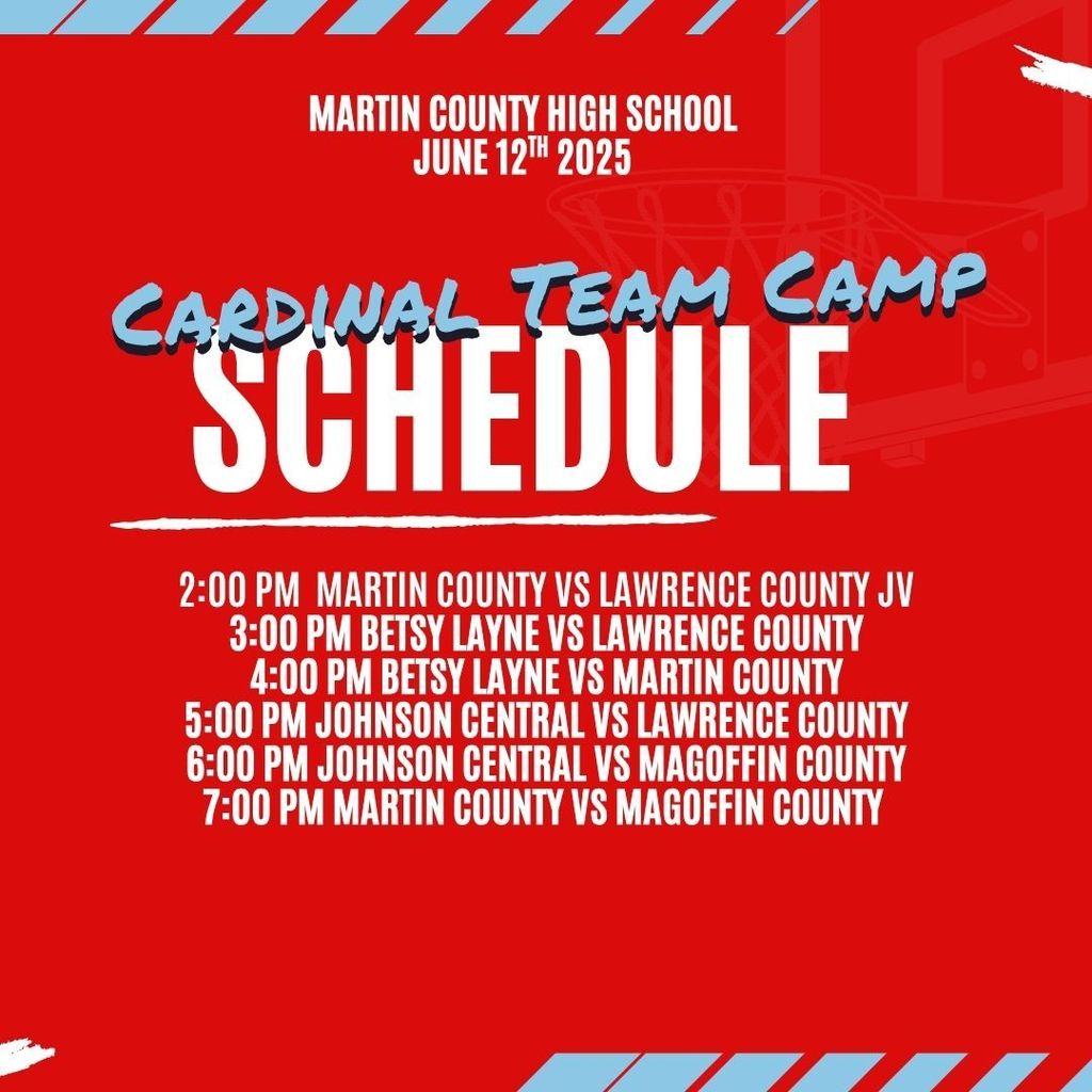 Summer League Schedule