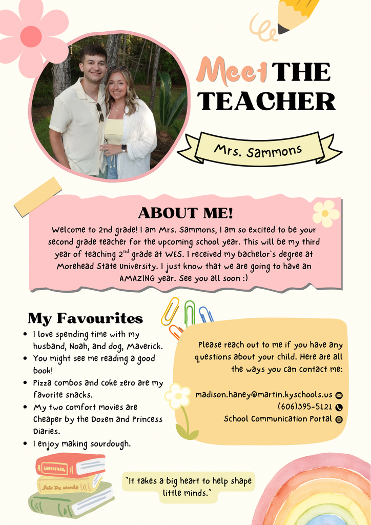 Teacher bio