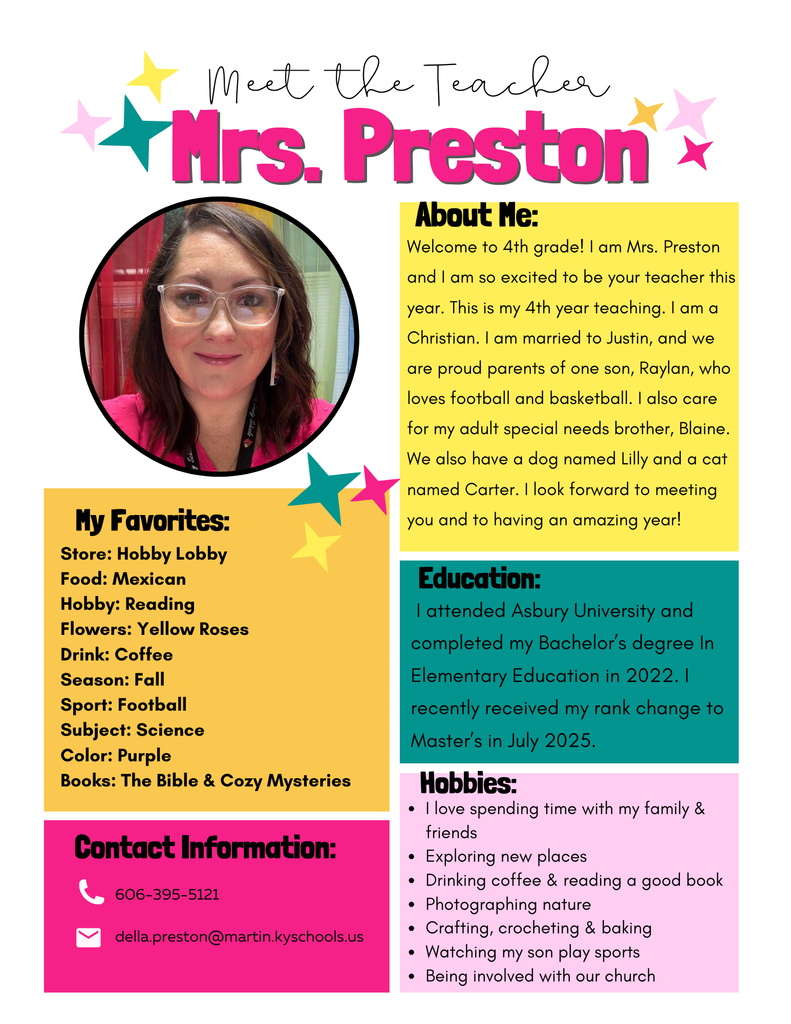 Teacher biography
