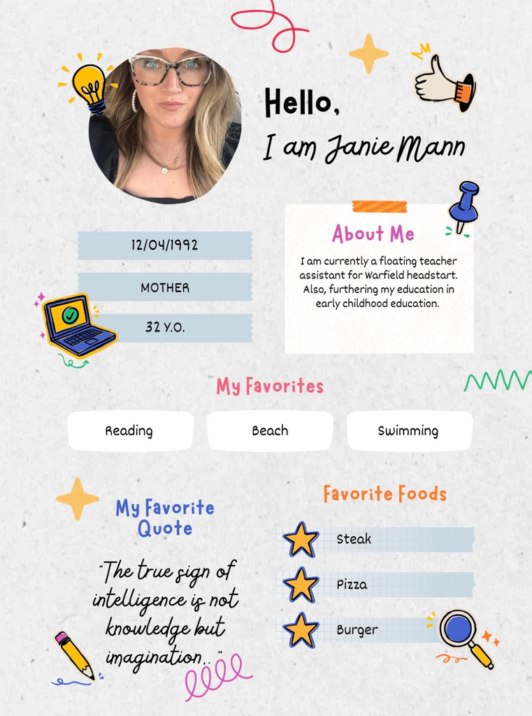 teacher biography