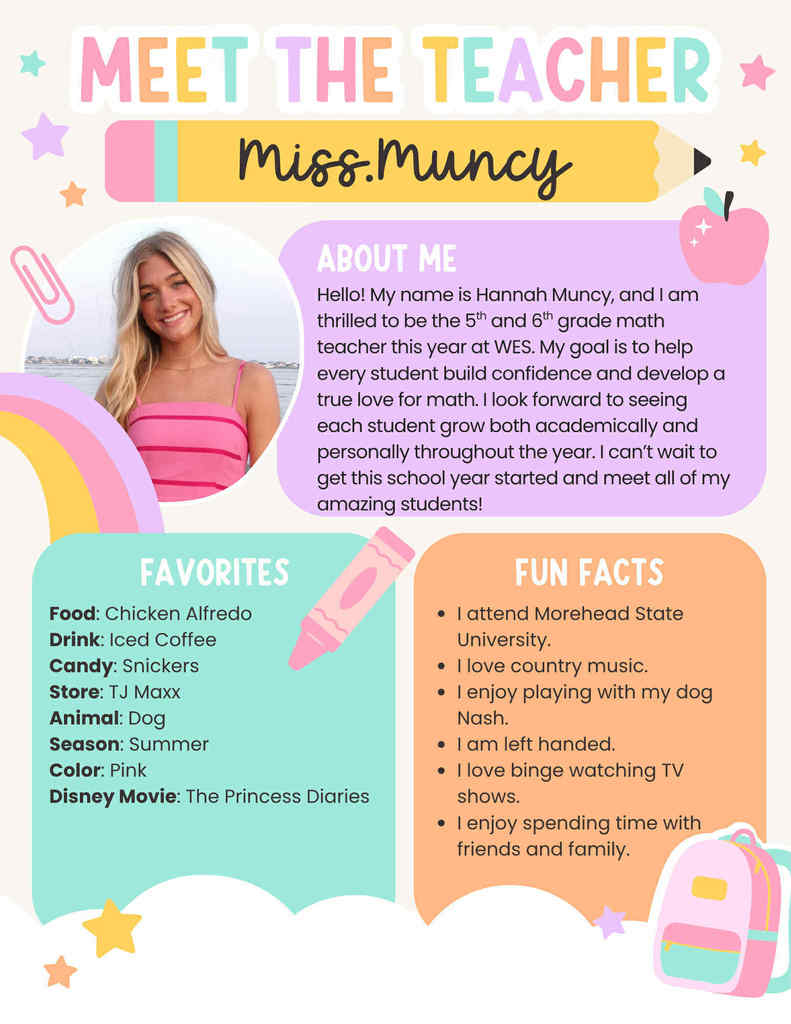 Teacher biography