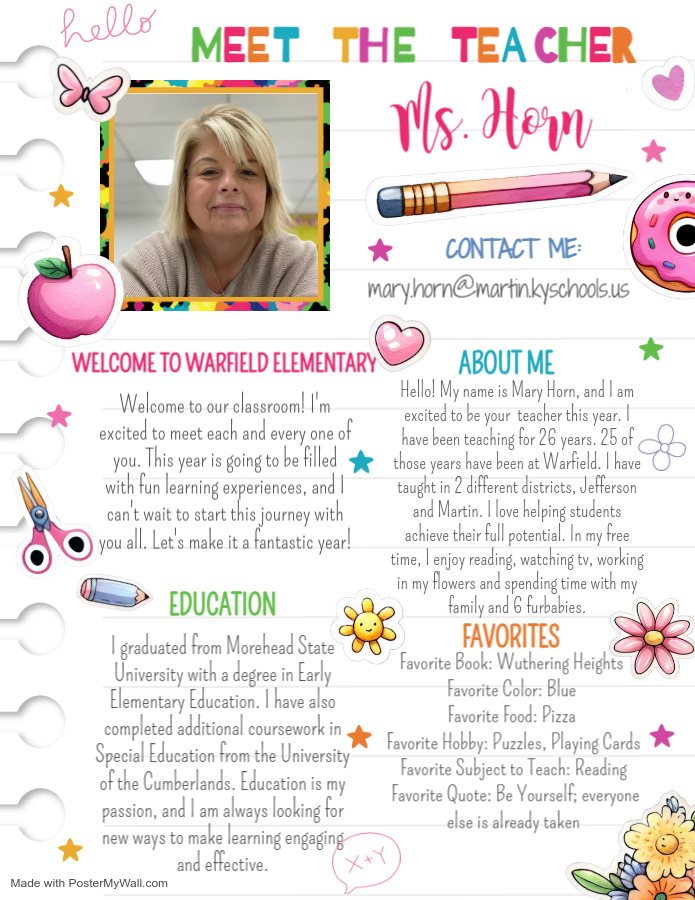 Teacher biography