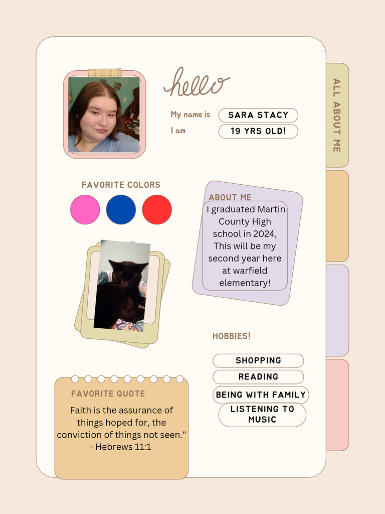 Teaching assistant bio