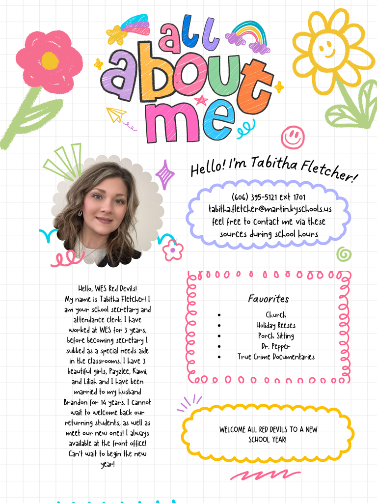 school staff bio