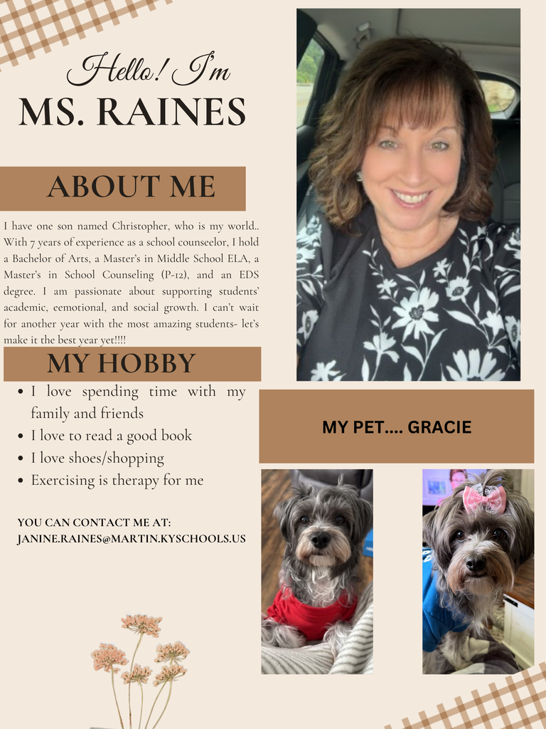 school staff bio