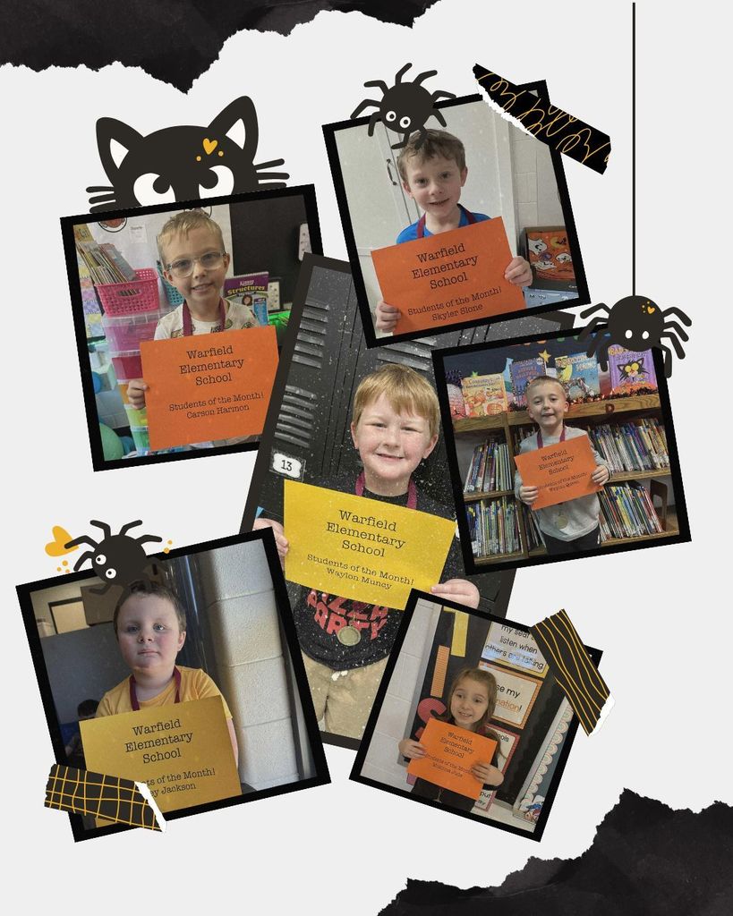 Halloween picture collage