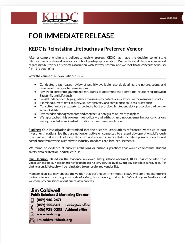 school picture information