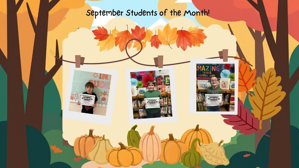 september students of the month