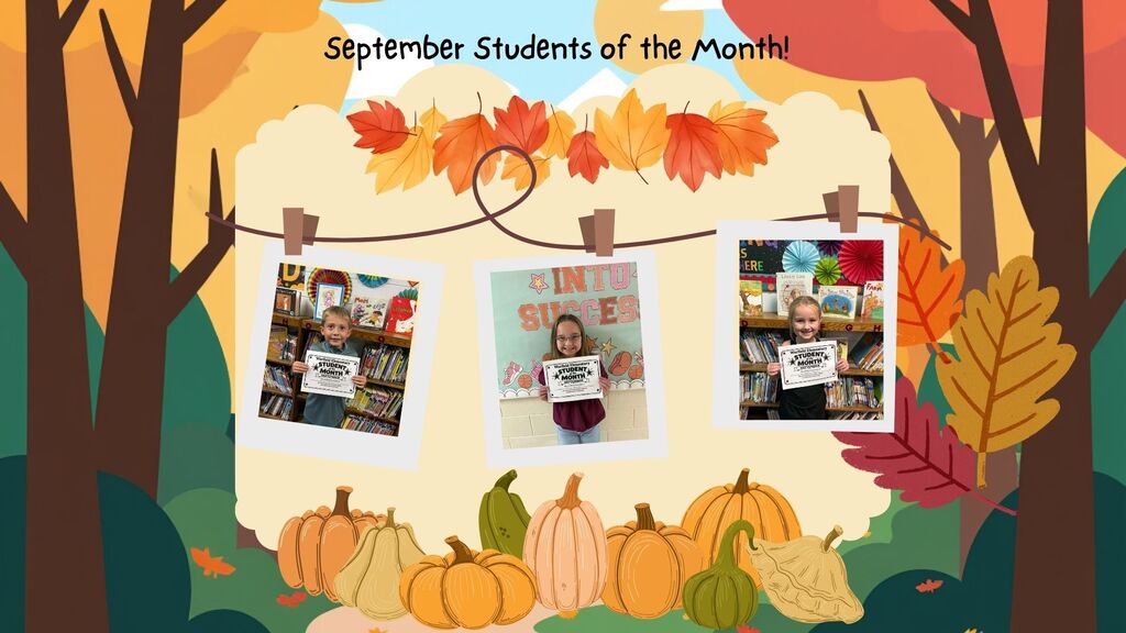 september students of the month