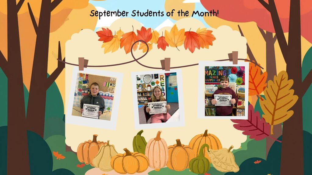 september students of the month
