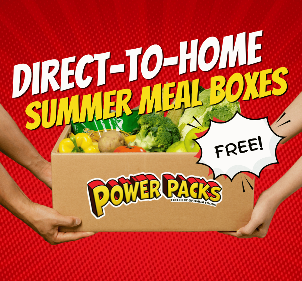 Direct to home summer meal boxes graphic