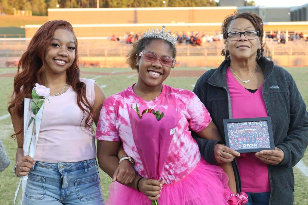 8th grade student-athlete with their family on MMS 8th grade night