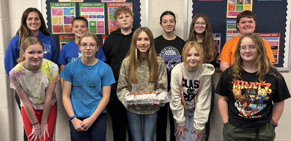 Ms. Stephens Bluestreak Period Winning JH Class