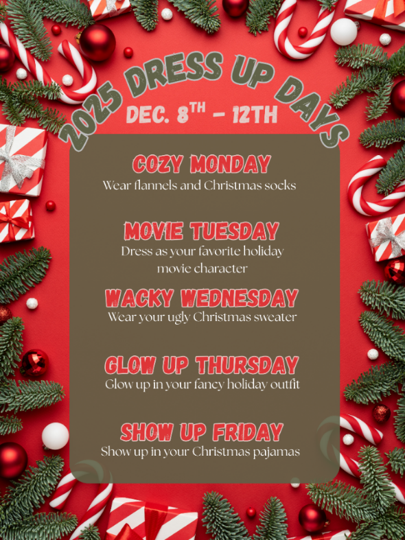 Holiday Dress-up Days!