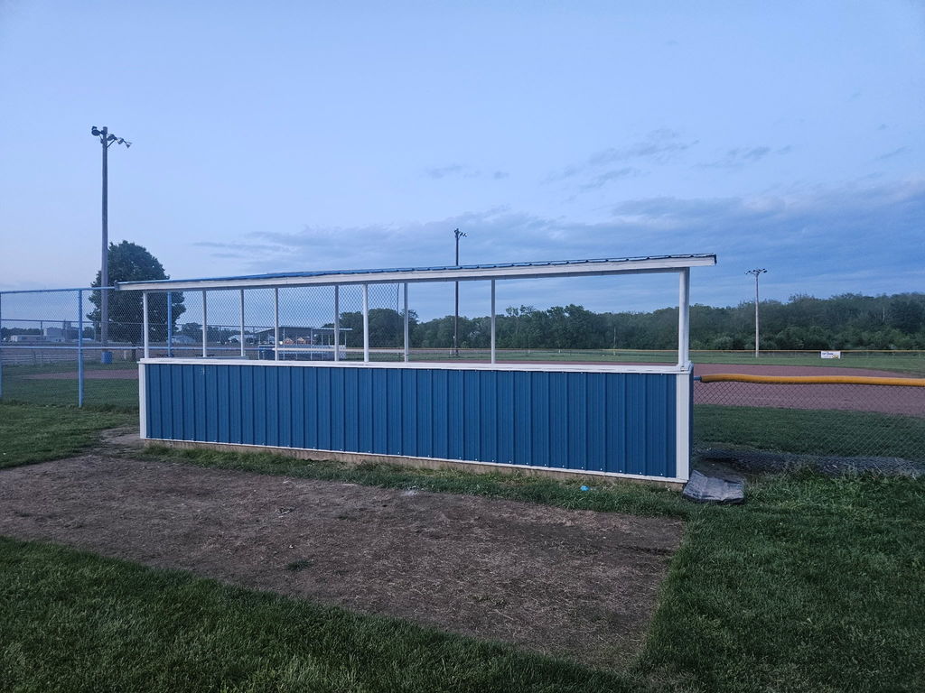 New dugouts
