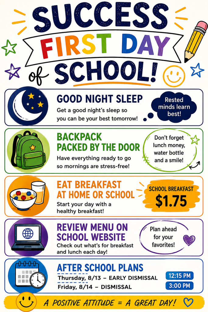 1st day of school