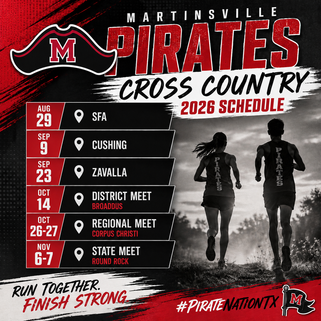 cross country schedule