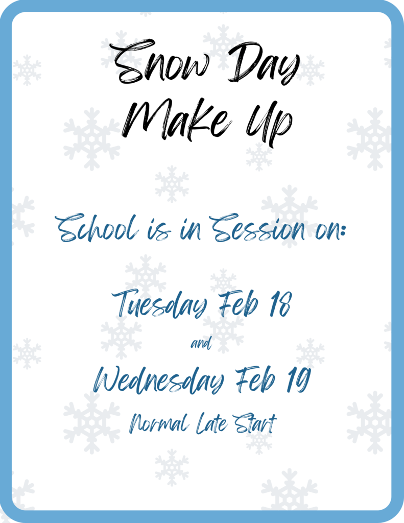 Snow Day Make Up Days