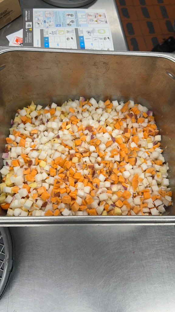 Diced Root Vegetables