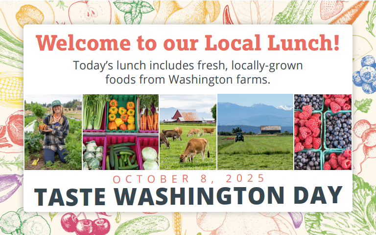 Taste Washington Day - Oct 8, 2025 Front Flyer