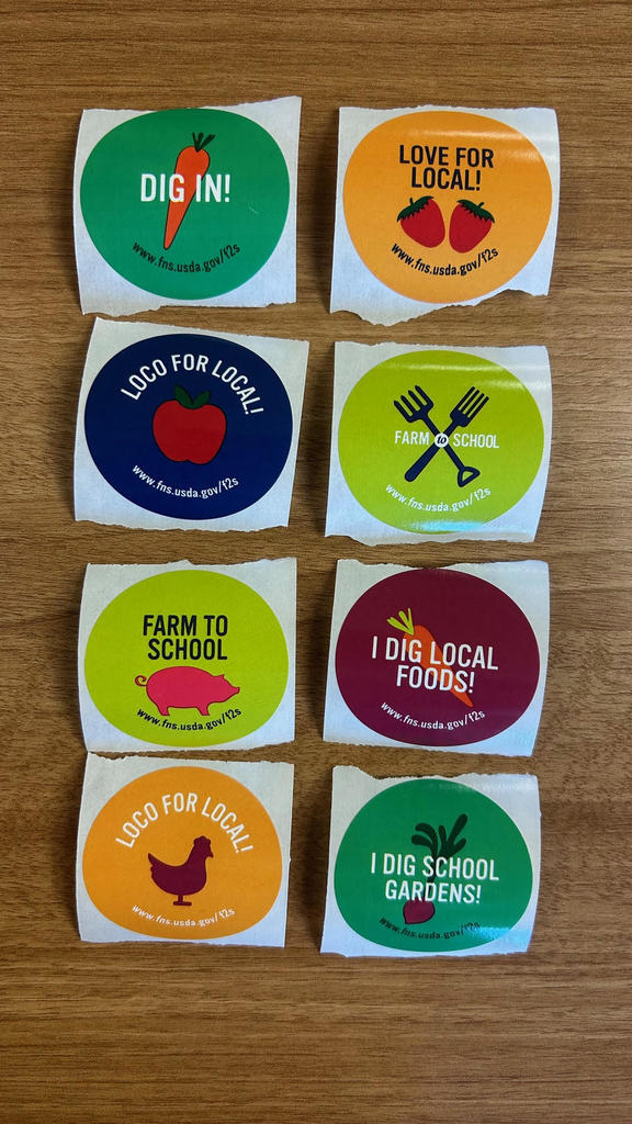 Farm to School Stickers
