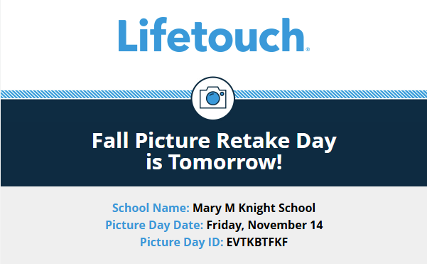 Picture Retake Day Event Info