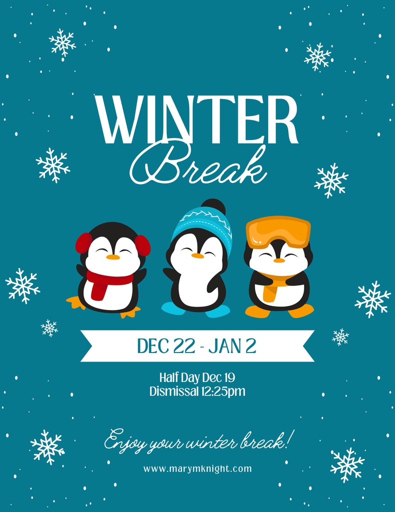 Winter Break Sec 22 - Jan 2