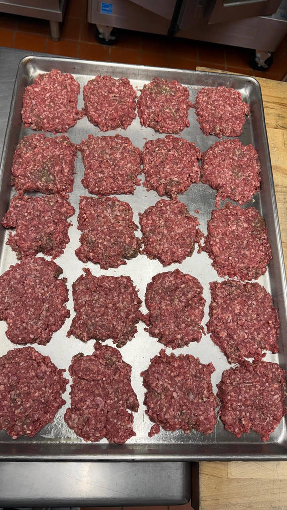 Beef Patties Post Smashed